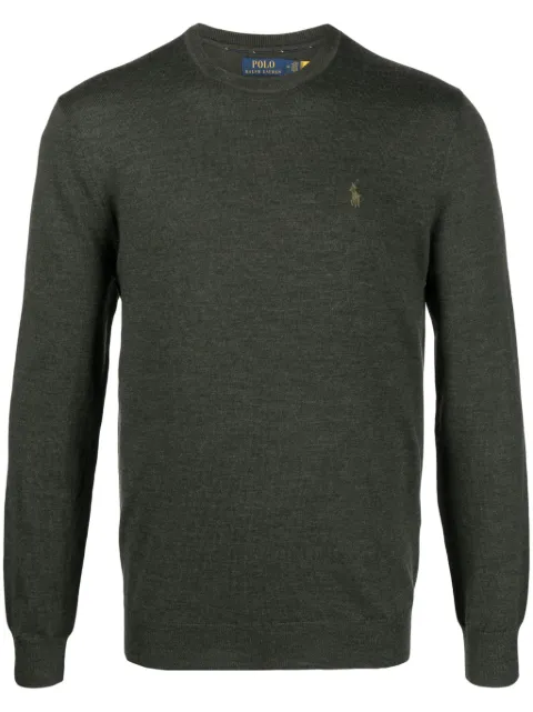 Polo Ralph Lauren Polo Pony fine-knit sweater Green 710876846011