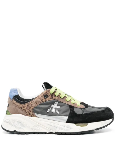 Premiata Mase logo-patch sneakers Black MASED6435