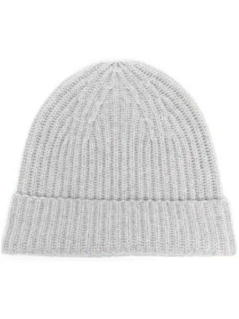 Lisa Yang ribbed-knit cashmere beanie Grey MARTIGNY4022100