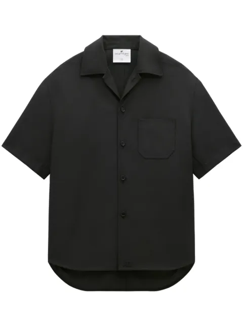 Courrèges Skater Retro shirt Black 124CCH023PL0056