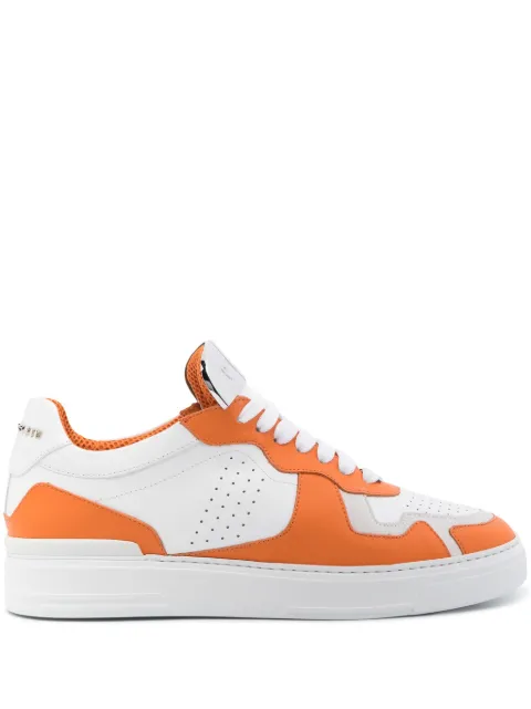 Philipp Plein logo-plaque panelled sneakers White UACSUSC0606PLE010N