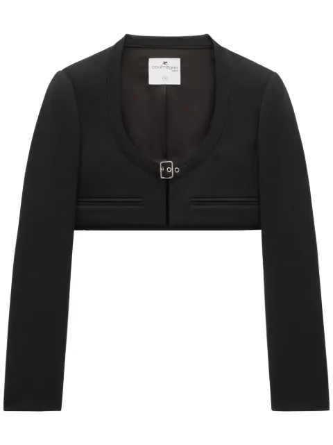 Courrèges Holistic jacket Black 124CBL148PL0007