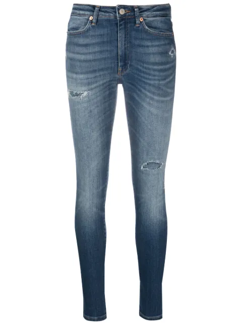 DONDUP Iris high-rise skinny jeans Blue DP450DS0286DGE3