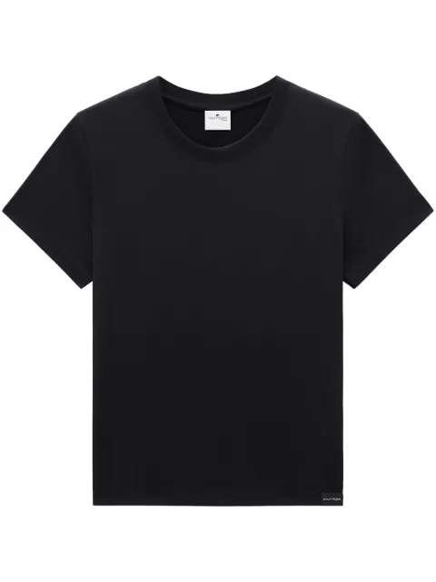 Courrèges AC Straight T-shirt Black 124JTS008JS0107