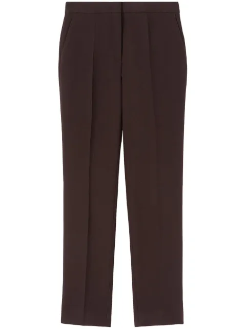 Jil Sander pleated mid-rise tailored trousers Black J03KA0015J80060