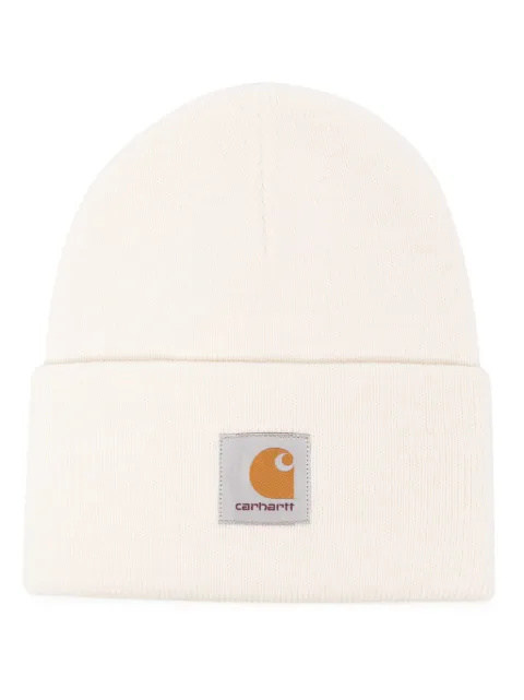 Carhartt WIP logo-patch knit beanie Neutrals I020222