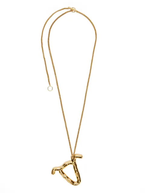 Jil Sander zodiac-sign pendant necklace Gold J11UU0023J12015