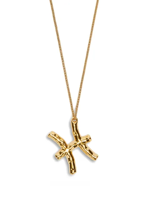 Jil Sander zodiac-sign pendant necklace Gold J11UU0023J12015