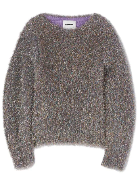 Jil Sander metallic mohair-blend jumper Multicolour J21GP0136J14673