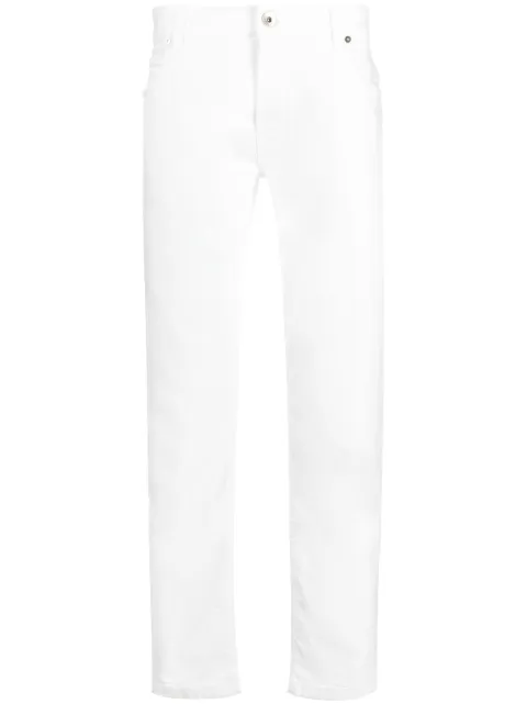 Eleventy low-rise tapered jeans White X75PANG04TET0G007