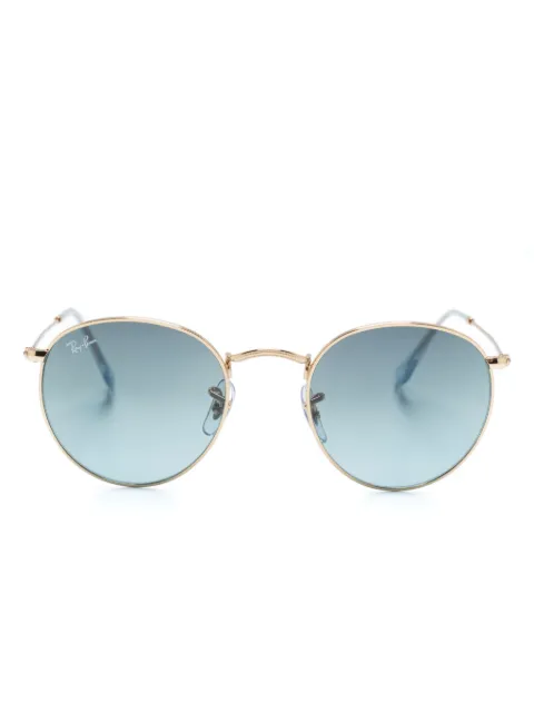 Ray-Ban two-tone round-frame sunglasses Gold RB3447001