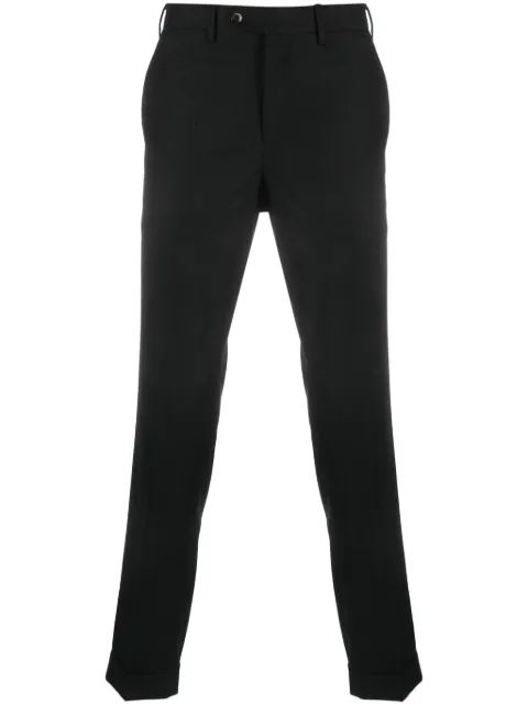 PT Torino mid-rise tailored trousers Black COAFNNZ00CL1CM13