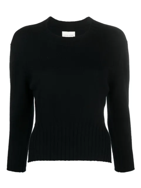 LouLou de Saison Mora three-quarter cashmere jumper Black MORA