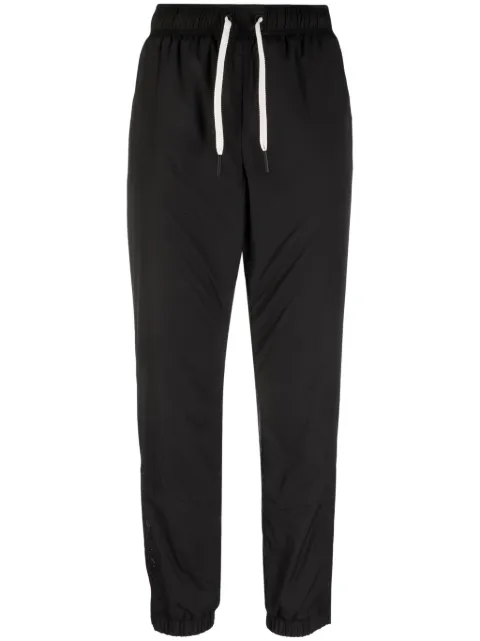 Moncler Grenoble logo-print drawstring track pants Black I20982A00003596H5