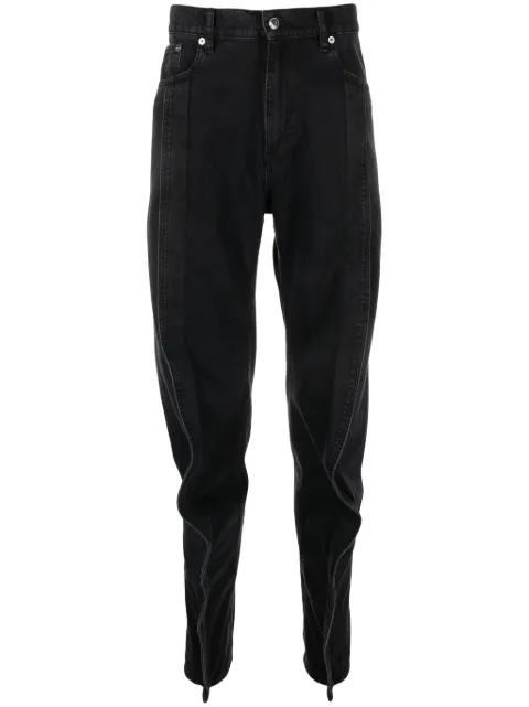 Y/Project Banana organic cotton jeans Black WJEAN38S25D51BLACK