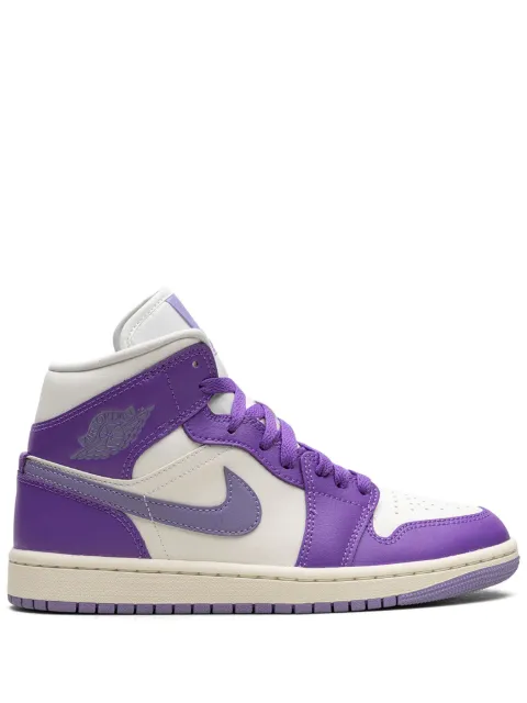 Jordan Air Jordan 1 Mid "Action Grape" sneakers White BQ6472