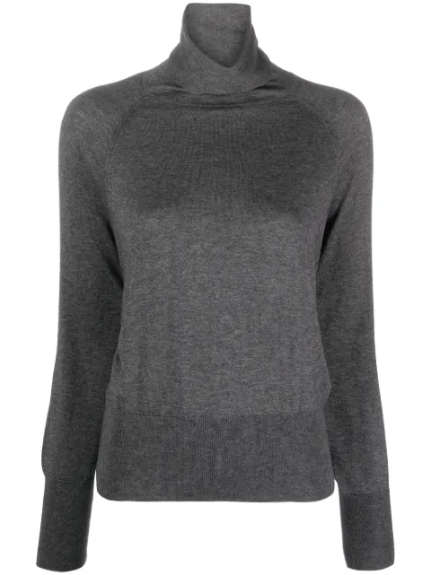 Wild Cashmere Diana high-neck jumper Grey 230WDIANA