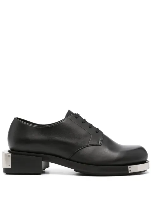GmbH Nazim logo-engraved derby shoes Black NAZIMDERBY
