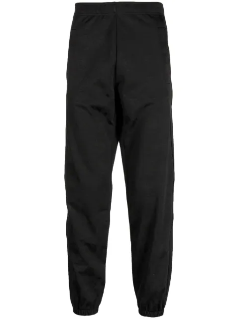 Roberto Cavalli jacquard logo track trousers Black LNT252FY088