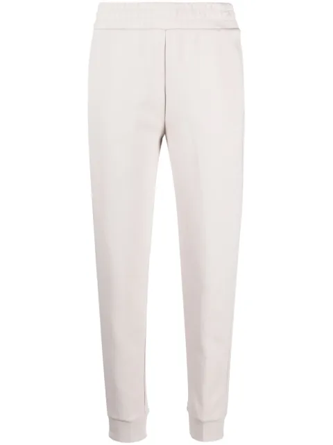 Calvin Klein elasticated-waistband cotton-blend track pants Neutrals K20K204424