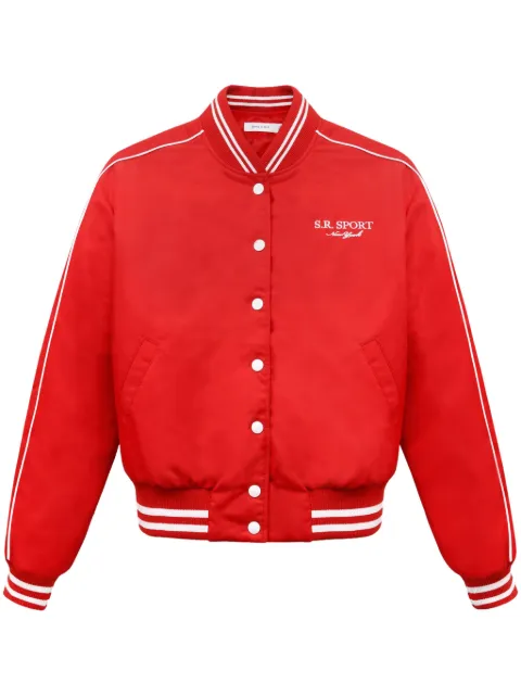 Sporty & Rich SR Sporty varsity jacket Red JA892RY
