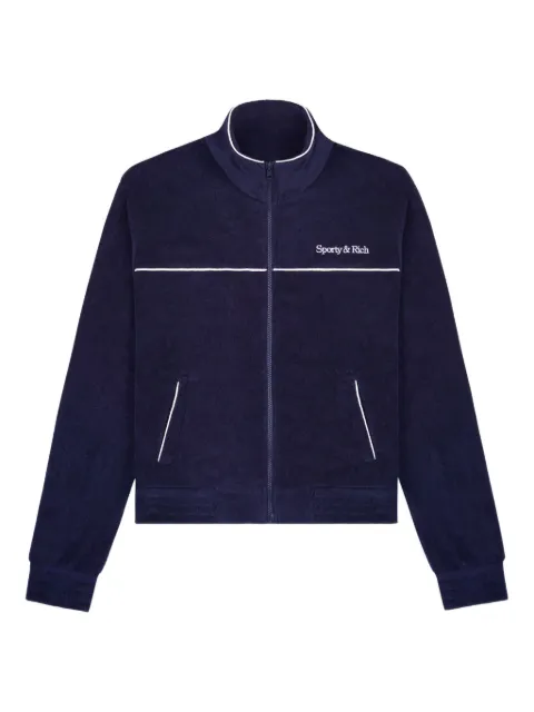 Sporty & Rich New Serif track jacket Blue JA921NA