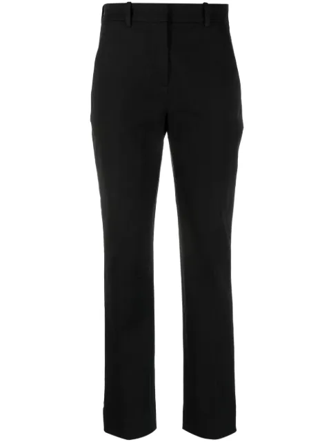 Calvin Klein cropped gabardine trousers Black K20K205785