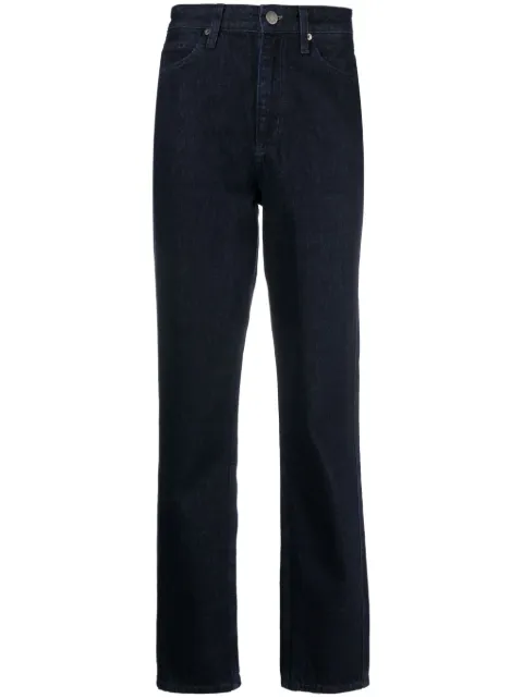 Calvin Klein high-rise straight-cut jeans Blue K20K205765
