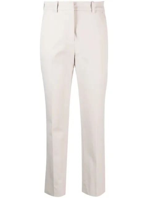 Calvin Klein cropped gabardine trousers Grey K20K205785