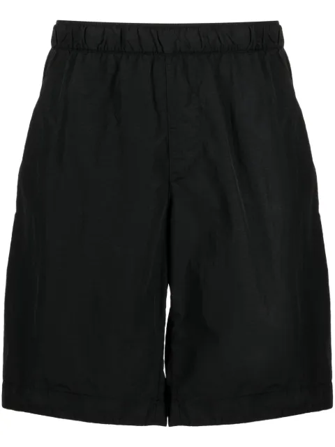 Transit elasticated-waist shorts Black CFUTRT20550