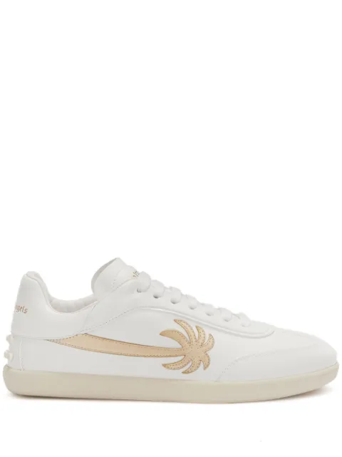 Palm Angels x Tod's leather low-top sneakers White PWIA059F23MAT0010176
