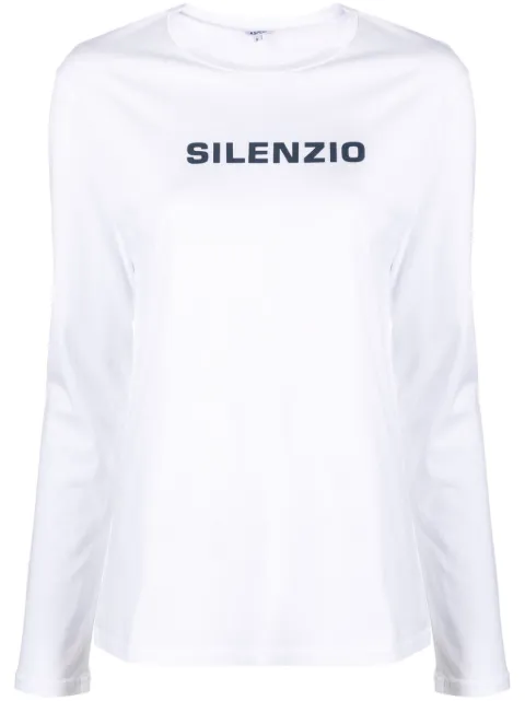 ASPESI Silenzio cotton T-shirt White W3Z5108A335