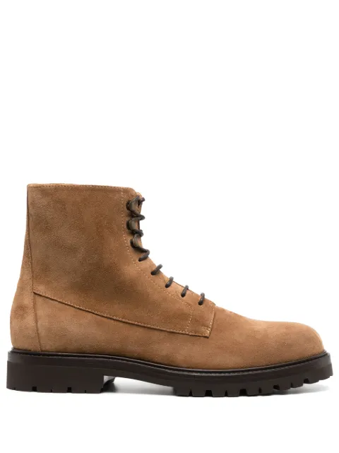Brunello Cucinelli ankle-length suede boots Brown MZUPEAY786C8050
