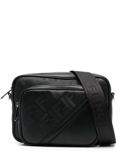 FENDI Fendi Shadow Diagonal messenger bag Black 7VA607APDO