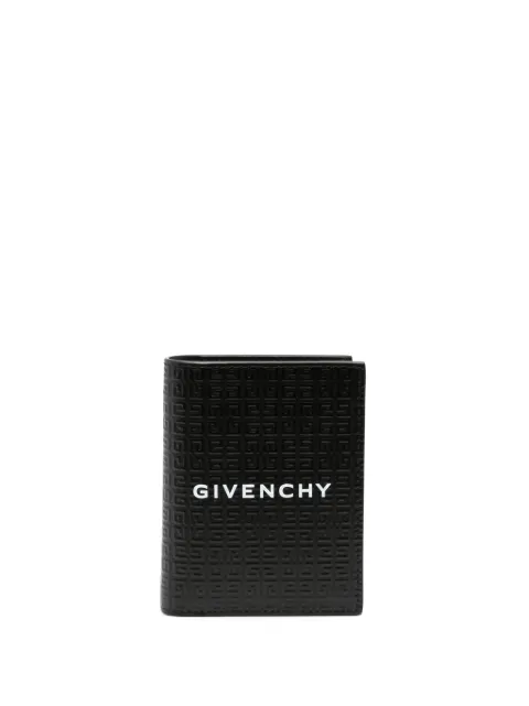 Givenchy 4G-motif leather wallet Black BK608MK1LQ001