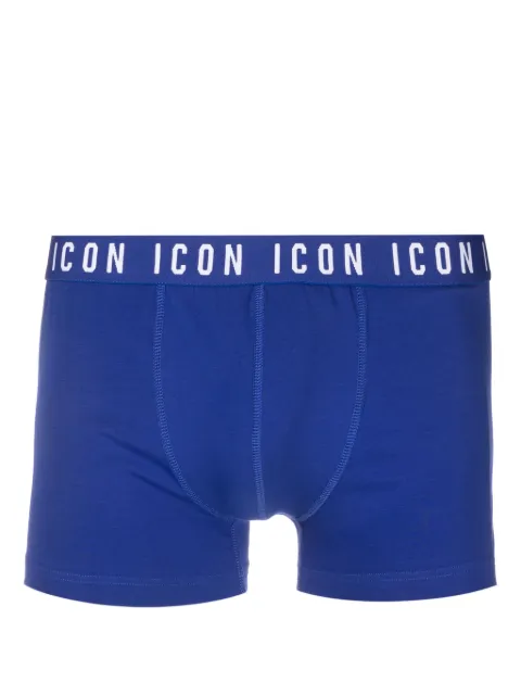 DSQUARED2 logo waistband boxers Blue D9LC64710ISA01