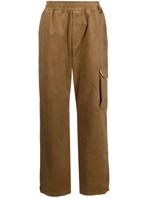 Family First corduroy straight-leg trousers Neutrals PF2301BG