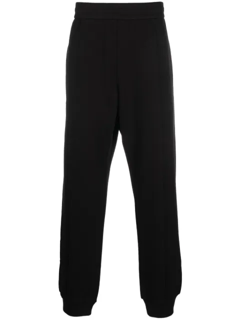 Versace logo-embroidered track pants Black 10125681A09063