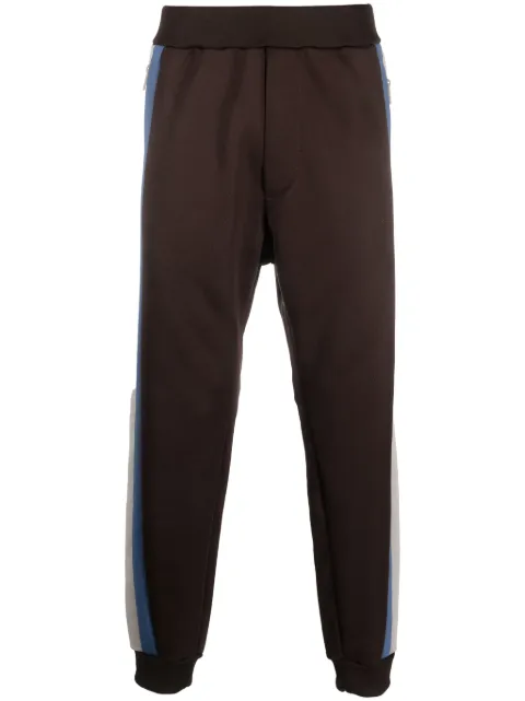 DSQUARED2 colour-block panel track pants Brown S74KB0815S25578