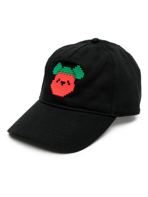 Mostly Heard Rarely Seen 8-Bit Slice Of Melon Bear cap Black MHEB08BCH15