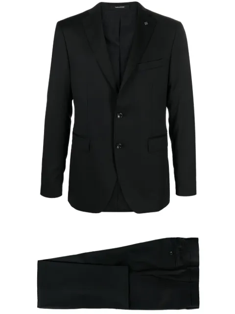 Tagliatore two-piece single-breasted suit Black 2FNA22B01060001