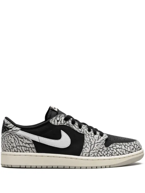 Jordan Air Jordan 1 Low "Elephant Print" sneakers Black CZ0775