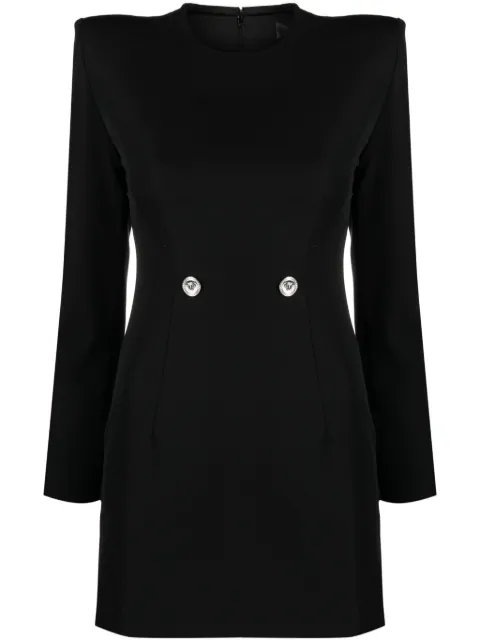 Versace Hourglass grain-de-poudre minidress Black 10124341A06750