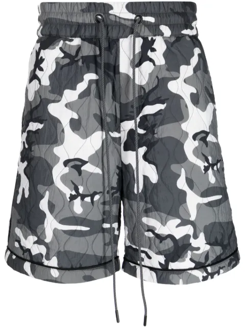 Mostly Heard Rarely Seen quilted drawstring-waistband shorts Multicolour MH02BDBS03