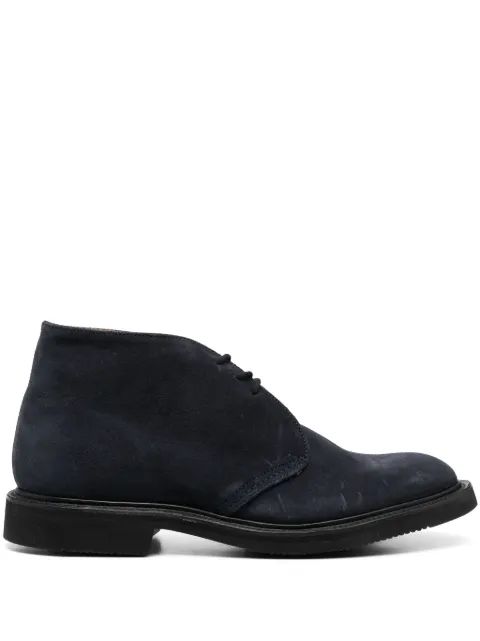 Tricker's Aldo Chukka suede ankle boots Blue 690325
