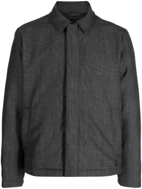 Dunhill plaid-check pattern shirt jacket Grey DU23FH010A9