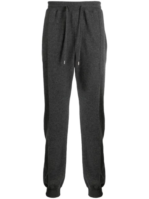 Dunhill drawstring cashmere blend track pants Grey DU23FM3105S