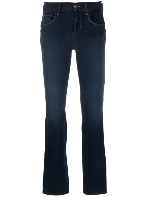 LIU JO mid-rise bootcut jeans Blue UXX044D4199