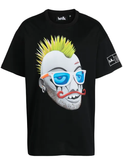 Haculla Draco graphic-print T-shirt Black HA02BDT06