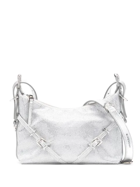 Givenchy mini Voyou crossbody bag Silver BB50THB1QC